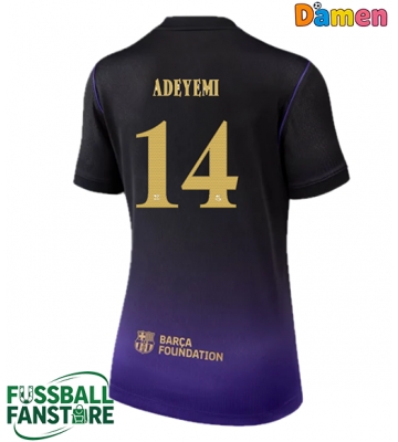Barcelona Karim Adeyemi #14 Replik Auswärtstrikot Damen 2026-27 Kurzarm
